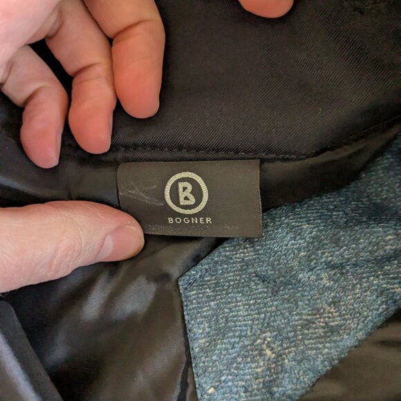 Bogner Malena Insulated Blue Jean Denim Look Ski Snow Pant 10 - Picture 13 of 15